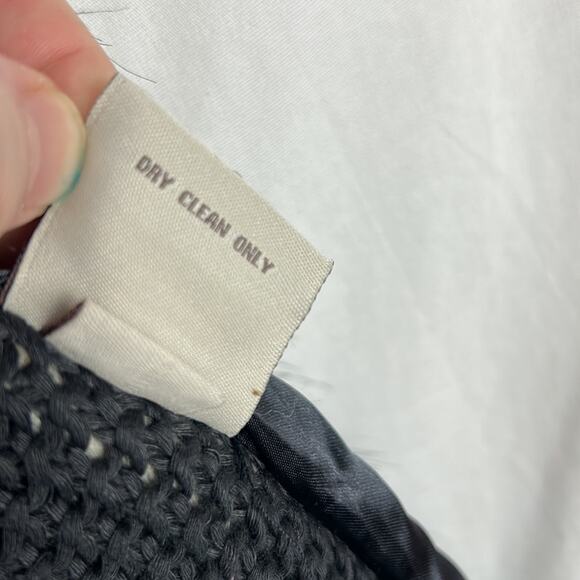 Indigo Saints Faux Fur Knit Vest Long Boho Shaggy Layering Piece Size Large - Picture 10 of 13